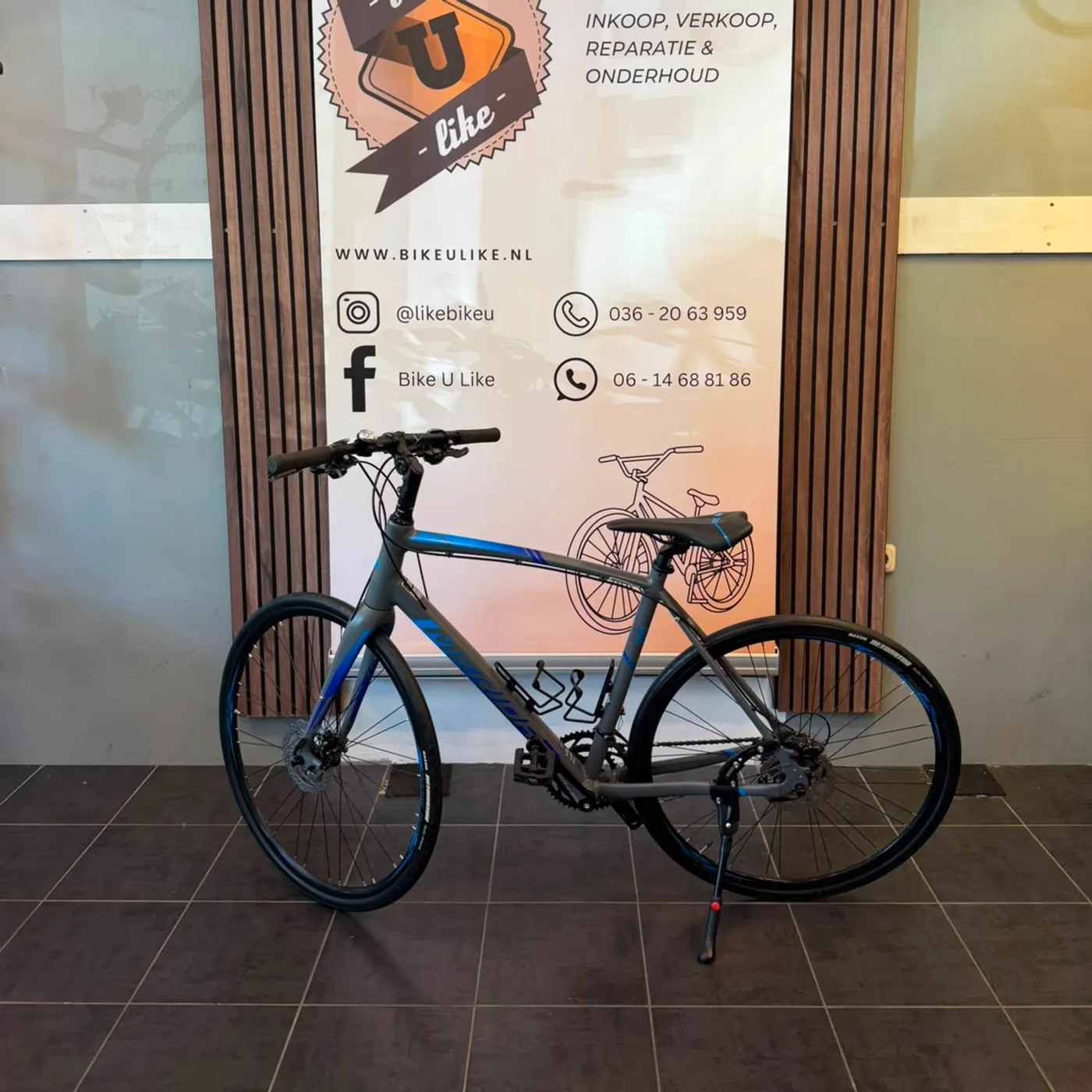 Merida Speeder 200 tweedehands stadsfiets bij Bike U Like Almere